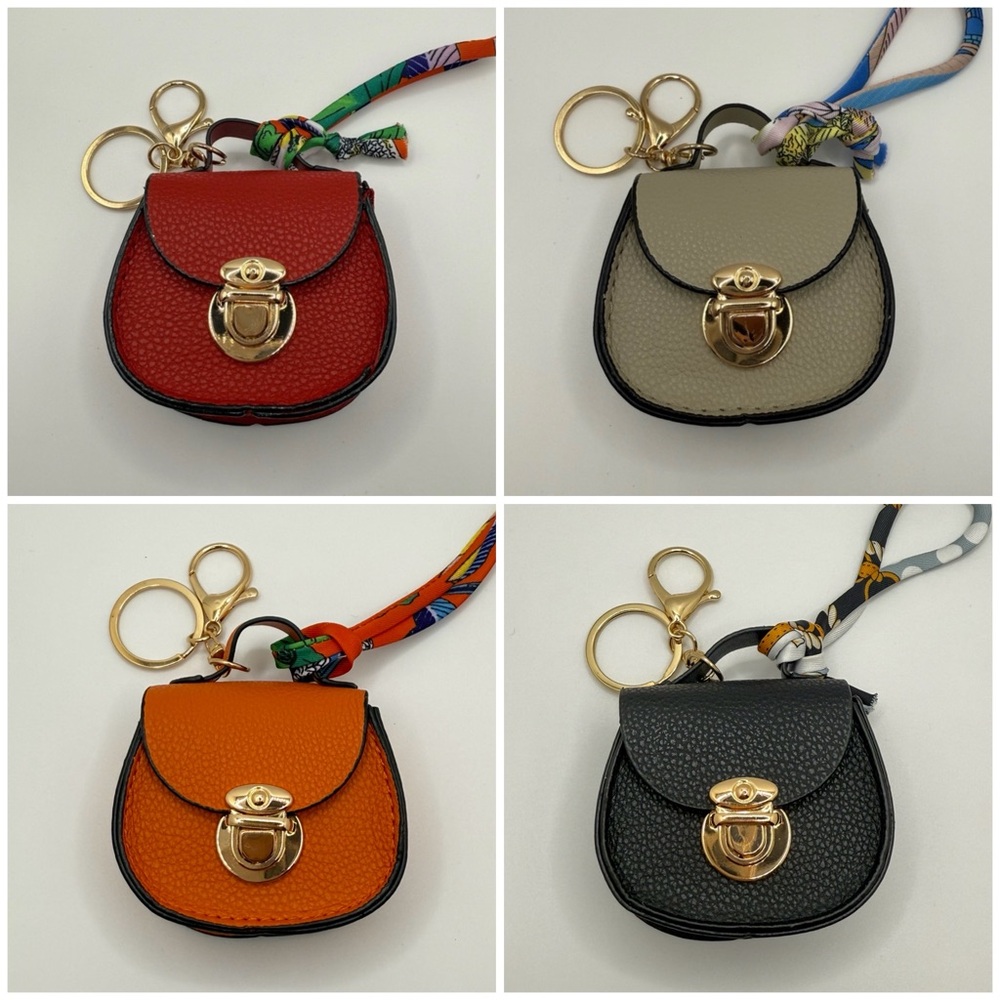 Winner’s Choice Pick 1 Color (Red or Orange) Bag Charm Keychain